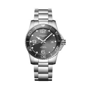 Longines HydroConquest 41 - L3.781.4.76.6 Automatic Sunray Grey Stainless Steel
