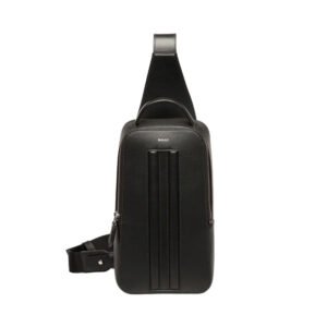Bally Mythos One Shoulder Sling Bag All Black