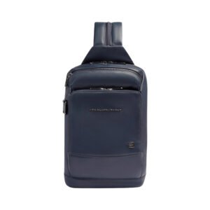 Piquadro Sac de Poitrine Personnalisable Chest Bag Blue
