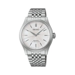 Seiko Presage HCC001J1 Automatic Classic Series White Dial Stainless Steel Strap