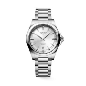 Longines Conquest 38 - L3.720.4.72.6 Automatic Sunray Silver Steel Strap