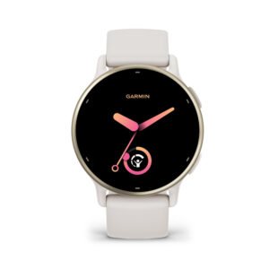 Garmin Vivoactive 5 010-02862-5B Smartwatch Gold Alumunium Bezel Ivory Silicone Band