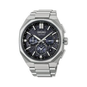 Seiko Astron HAB002J1 GPS Solar Black Dial Titanium Strap