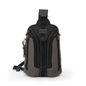 Tumi Alpha Bravo Knight Sling Bag Black Geometri