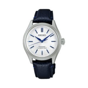 Seiko Presage HCC004J1 Automatic Classic Series 145th Anniversary Limited Edition White Dial Leather Strap