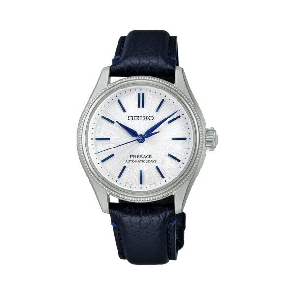 Seiko Presage HCC004J1 Automatic Classic Series 145th Anniversary Limited Edition White Dial Leather Strap