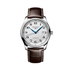Longines Master Collection 40 - L2.793.4.78.3 Silver Barleycorn Alligator Leather Strap