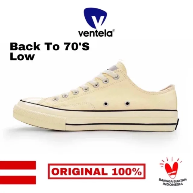 BTS 70s Low Sneakers Cream