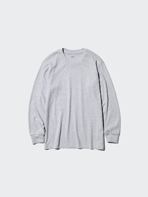 T-Shirt Soft Touch Kerah Bulat Lengan Panjang