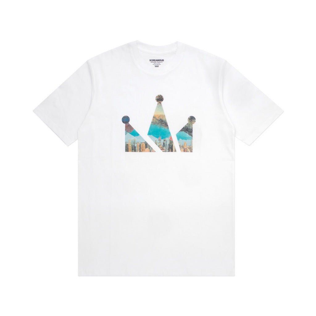 T-Shirt UPSIDE DOWN WHITE