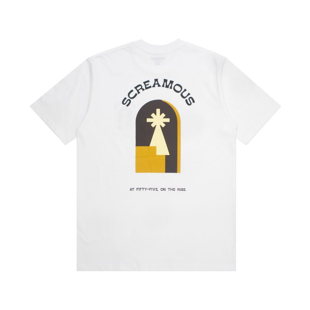 T-SHIRT ARCHING CROWN WHITE
