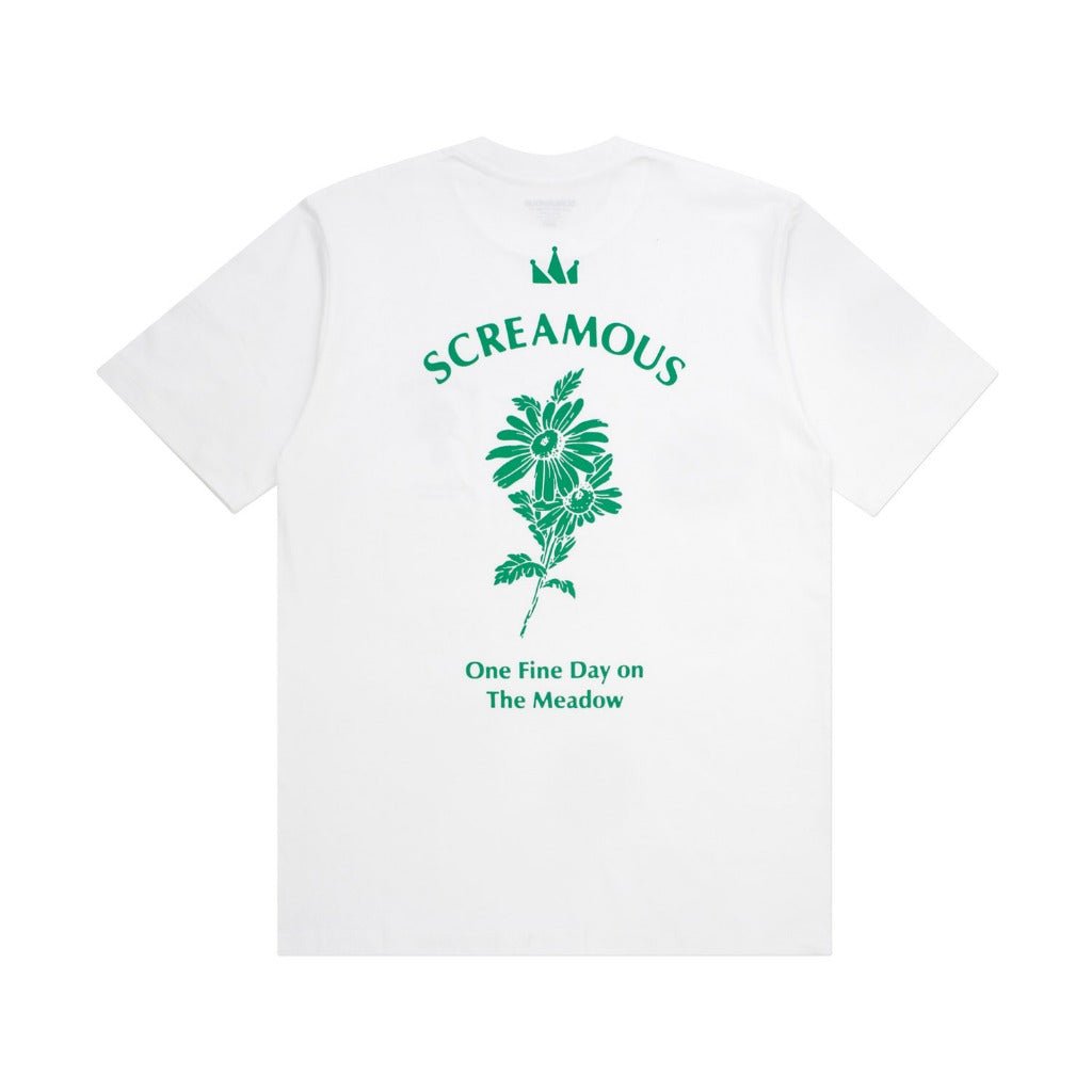 T-SHIRT MEADOW FLOWERS WHITE