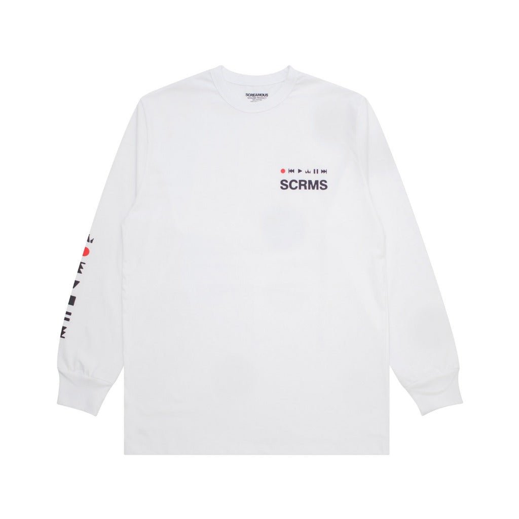 T-Shirt Longsleeves OUT LOAD WHITE