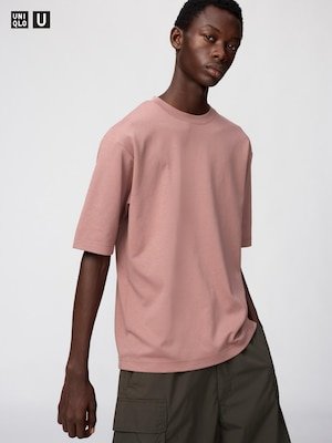 AIRism Katun T-Shirt Oversize Kerah Bulat
