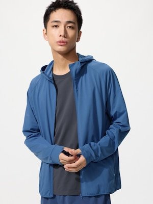 Jaket Hoodie Ritsleting DRY-EX Proteksi Sinar UV