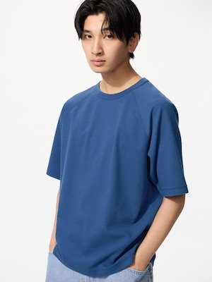T-Shirt Dry Waffle Kerah Bulat